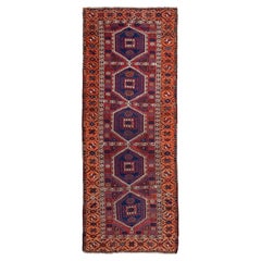 Alfombra Herki Antigua Kurda Alfombra Anatolia Turca Oriental Tejida a Mano Tinte Natural