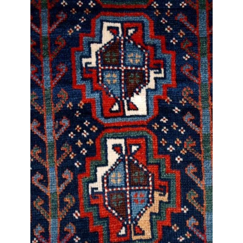 Antique Kurdish Kordi Rug With Turkmen Guls, Circa 1900 In Excellent Condition For Sale In Moreton-In-Marsh, GB