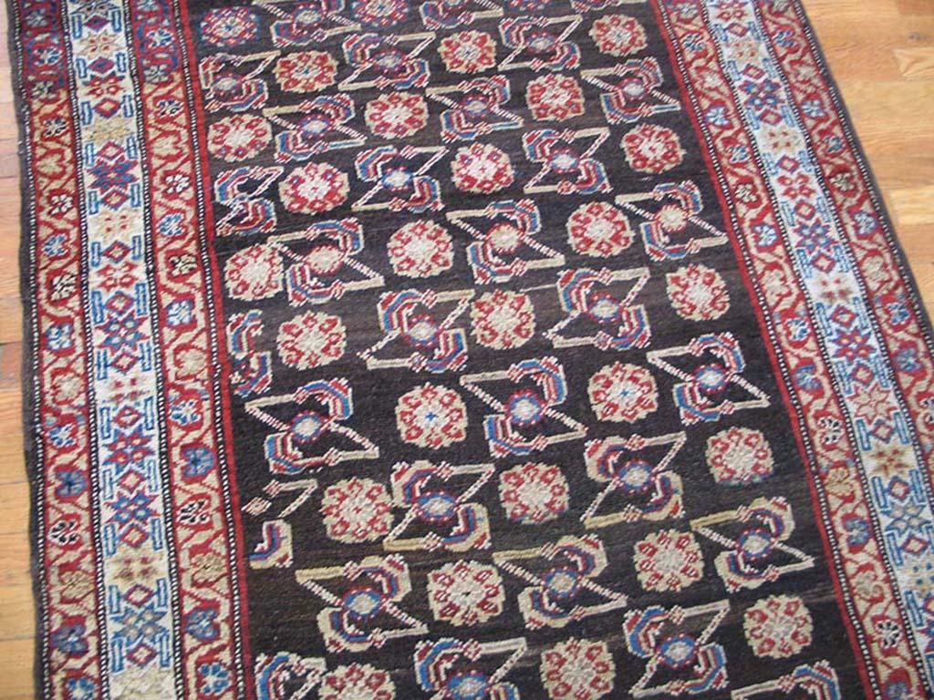 Antique Kurdish Persian Rug In Good Condition For Sale In New York, NY