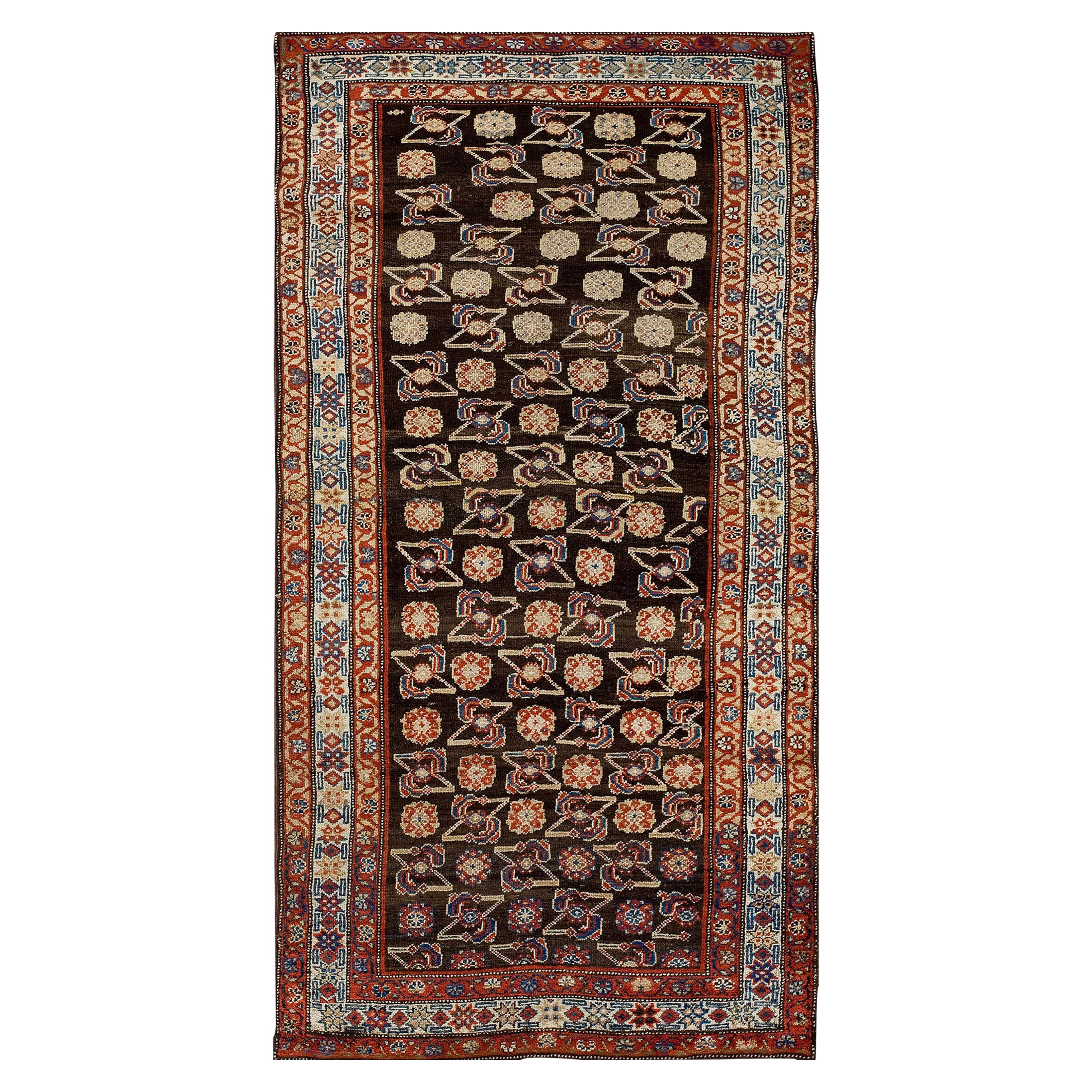 Antique Kurdish Persian Rug For Sale