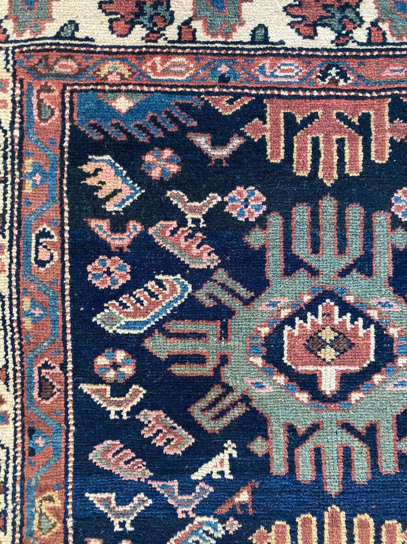 Antique Kurdish Rug For Sale 6