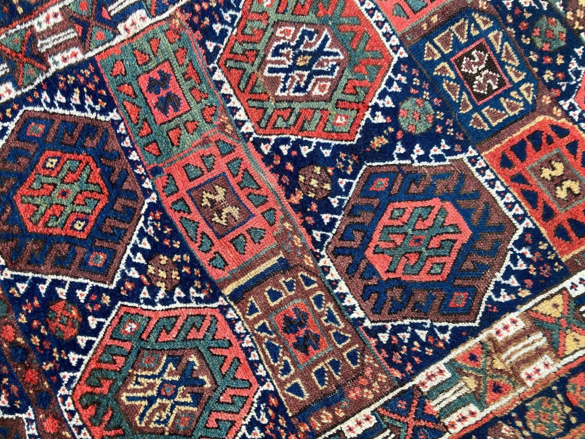 Alfombra kurda antigua 1,92 m x 1,19 m en venta 6