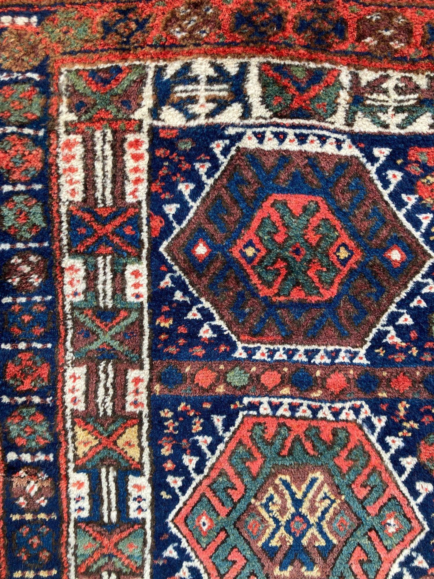 Alfombra kurda antigua 1,92 m x 1,19 m en venta 7