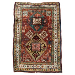 Antique Kurdish Rug, 19th Century