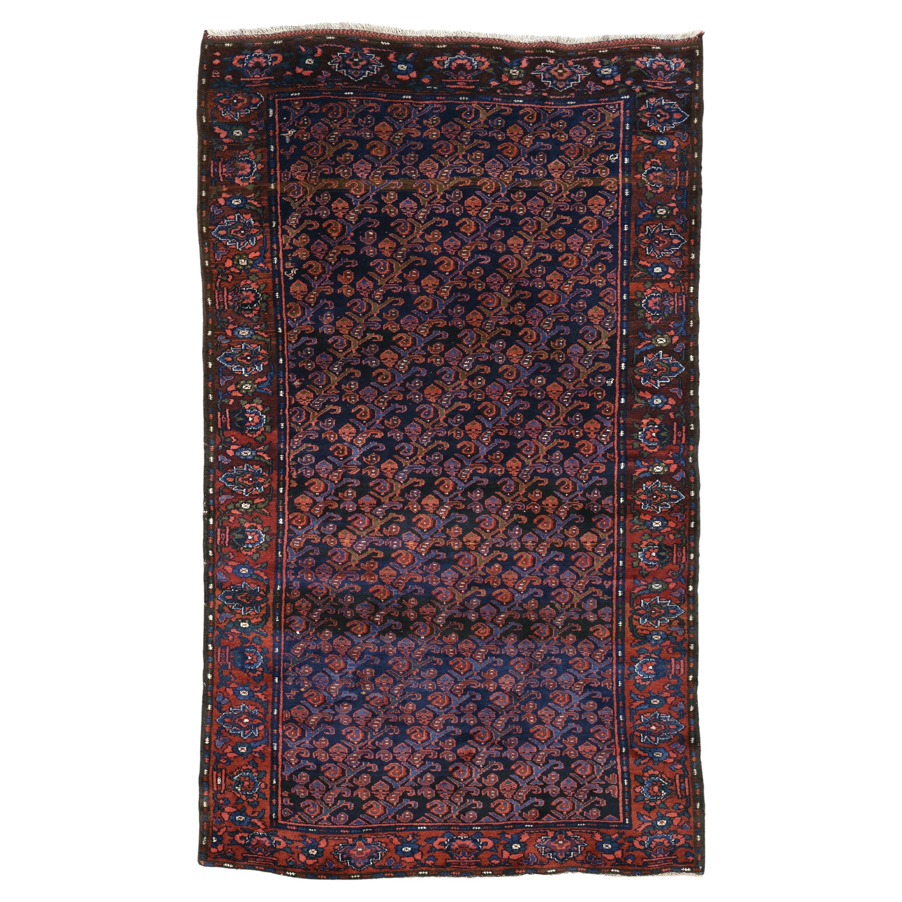 Antiker Kurdischer Teppich - Kurdischer Teppich des 19. Jahrhunderts, handgewebter Teppich, antiker Teppich im Angebot
