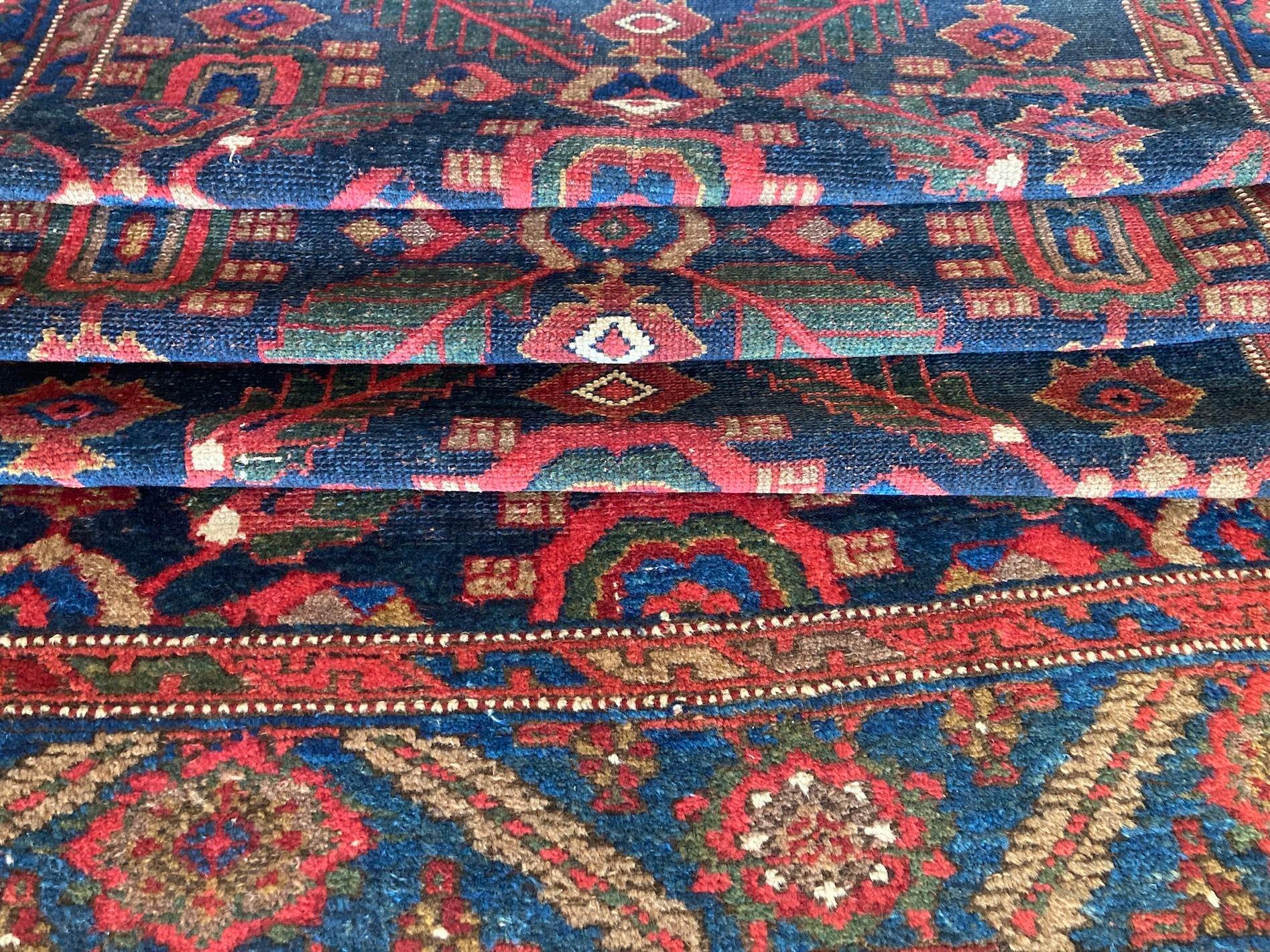 Antique Kurdish Rug 2.06m x 1.31m For Sale 6