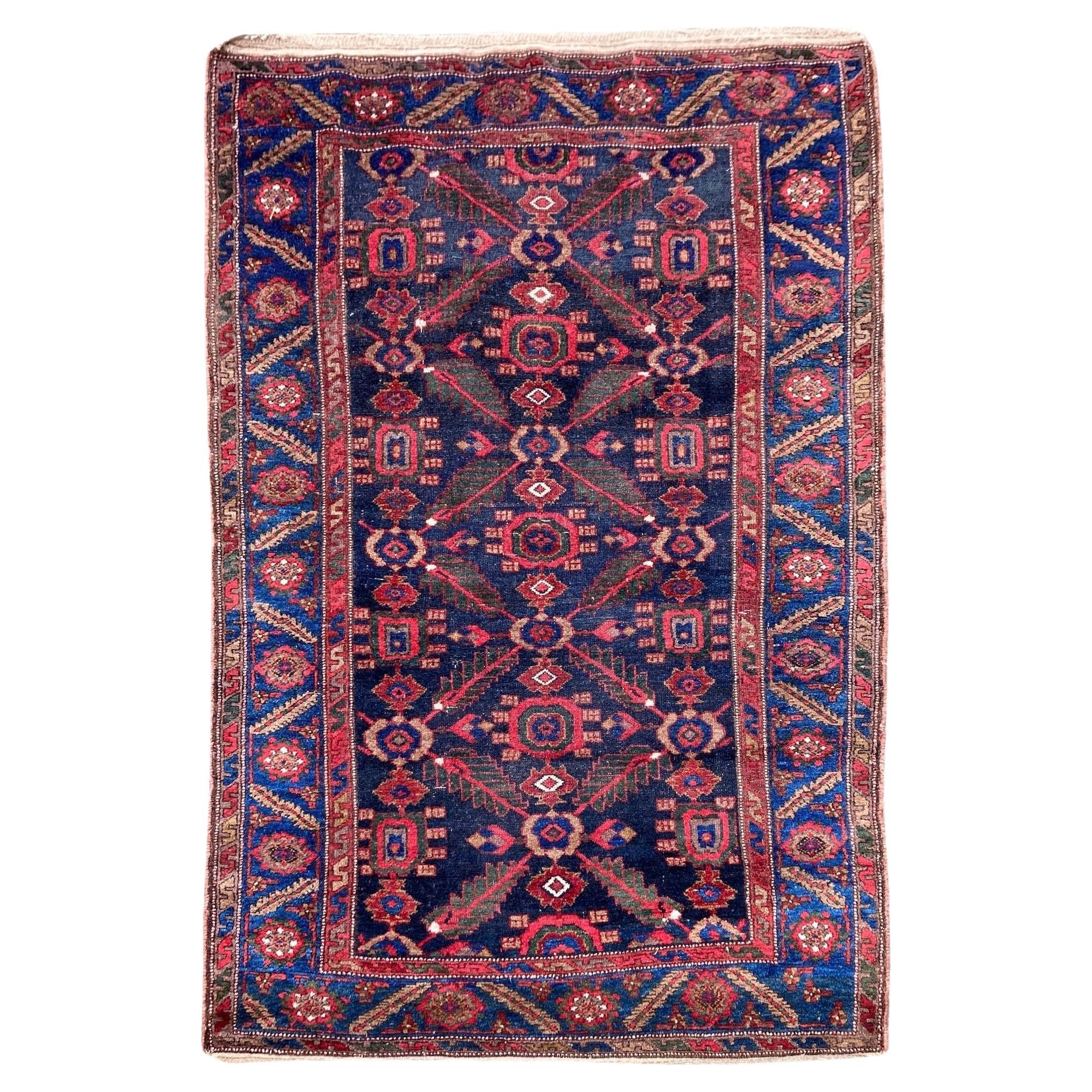 Antique Kurdish Bidjar Rug at 1stDibs