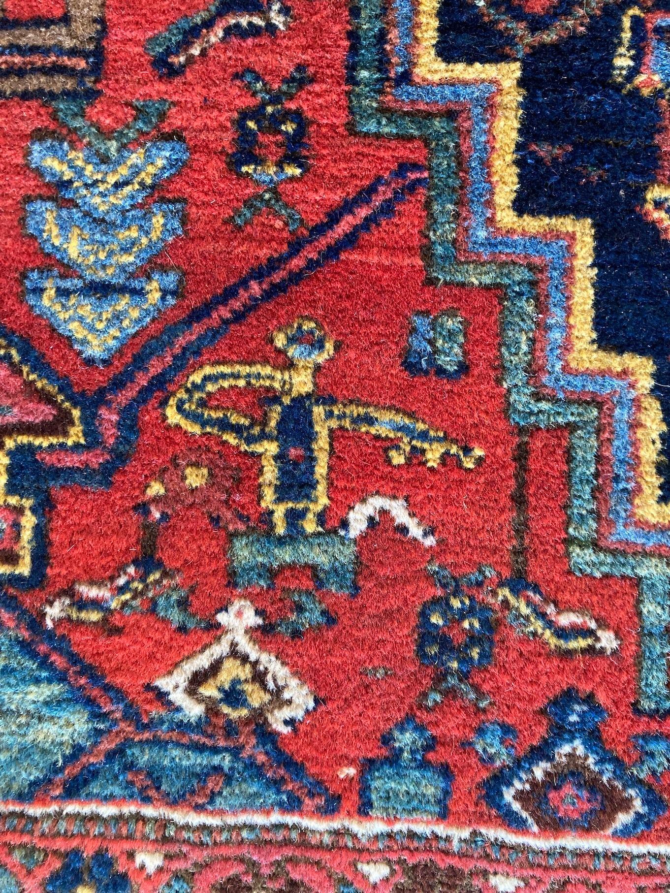 Antiker Kurdischer Teppich 2,06 m x 1,38 m im Angebot 9