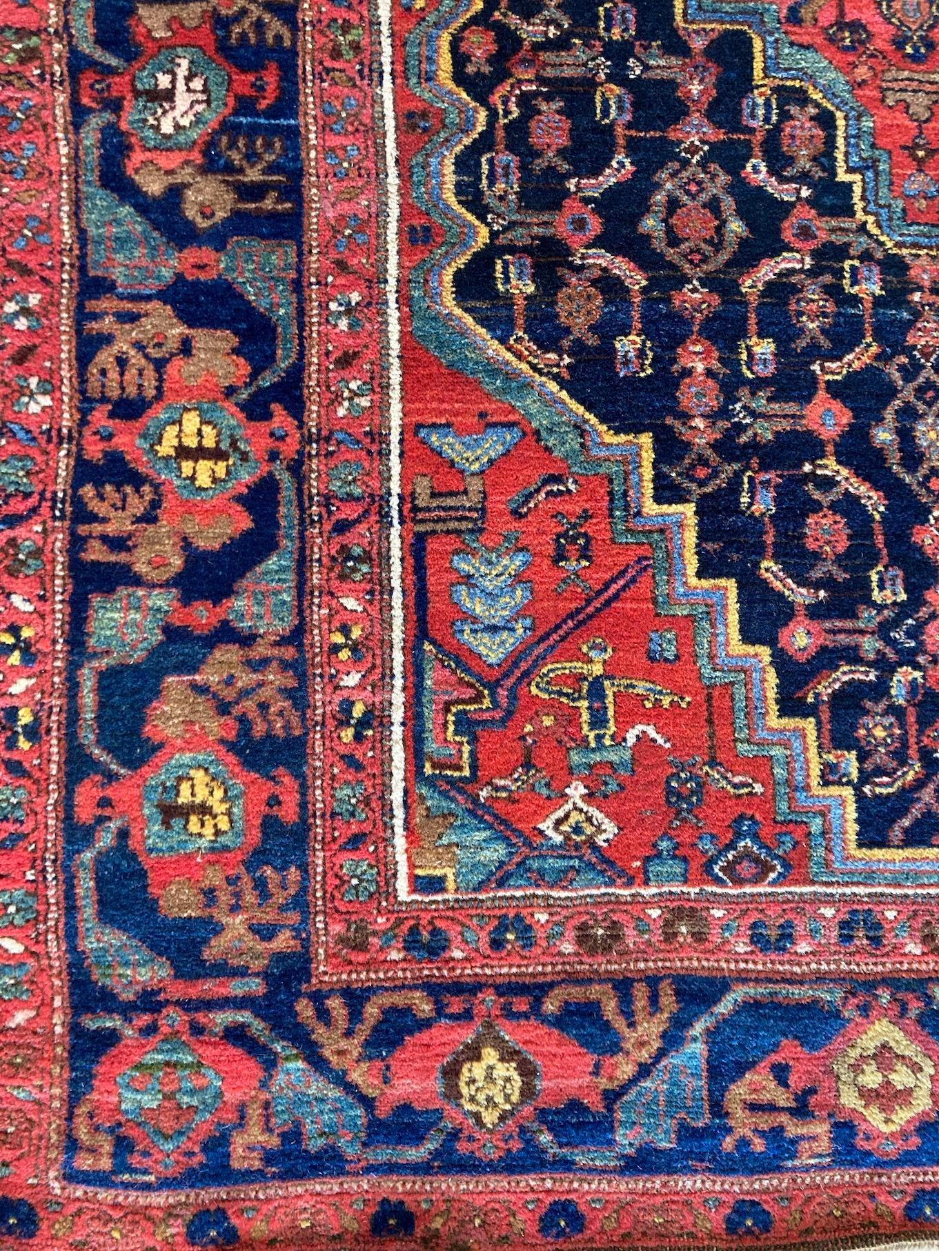 Tappeto antico curdo 2,06 m x 1,38 m in vendita 1