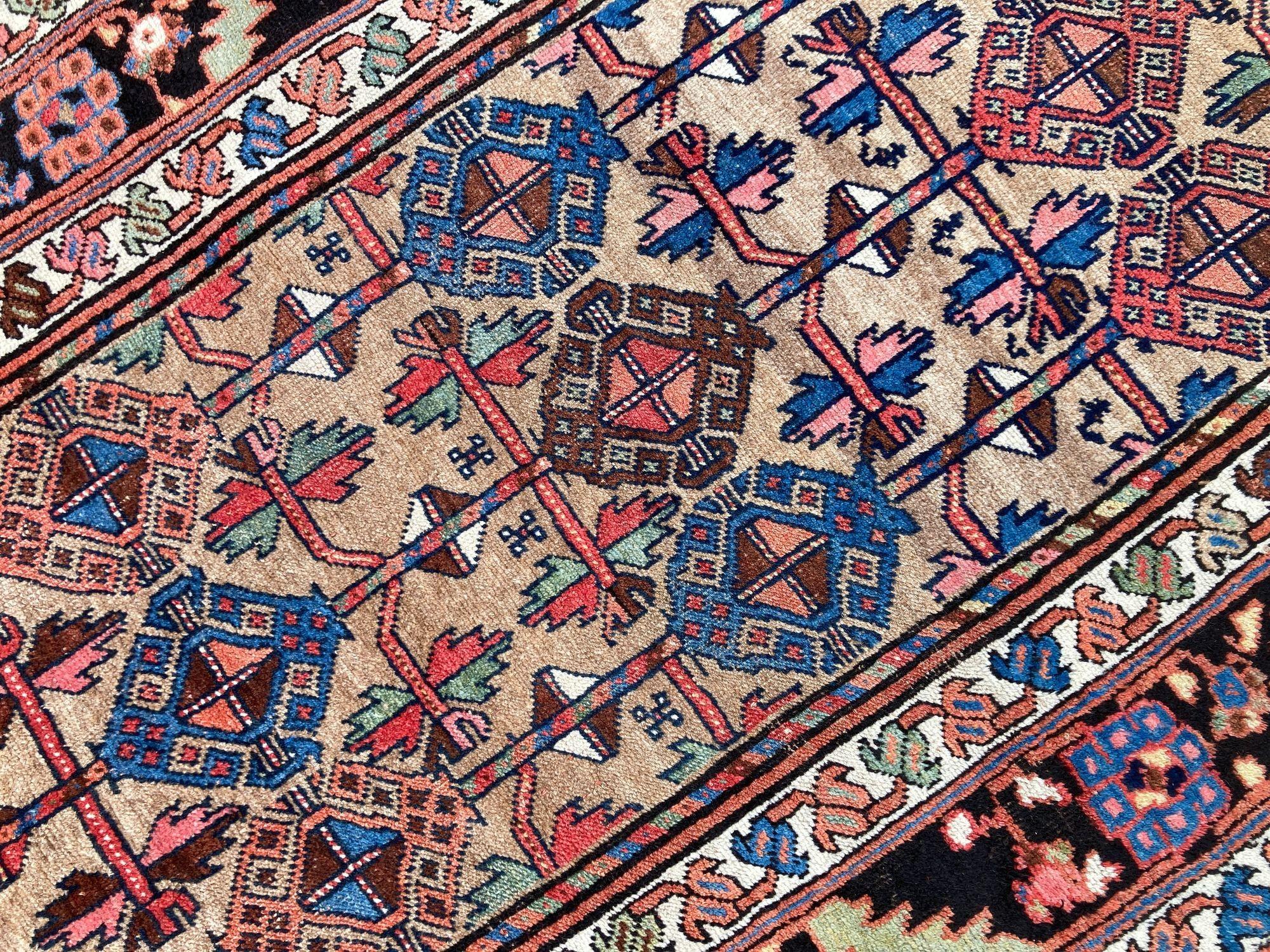 Alfombra kurda antigua 2,12 m x 1,23 m en venta 5