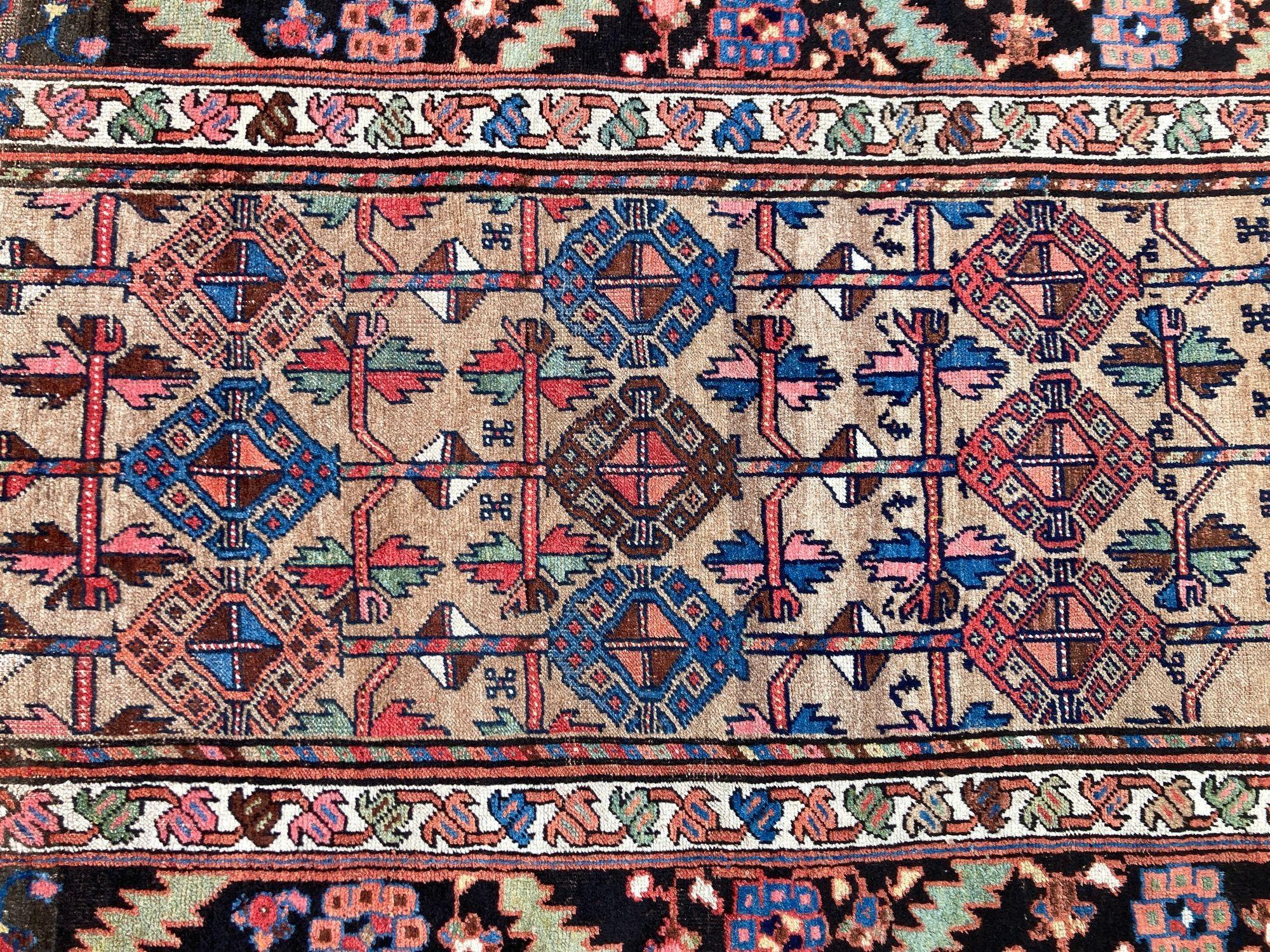 Alfombra kurda antigua 2,12 m x 1,23 m en venta 8