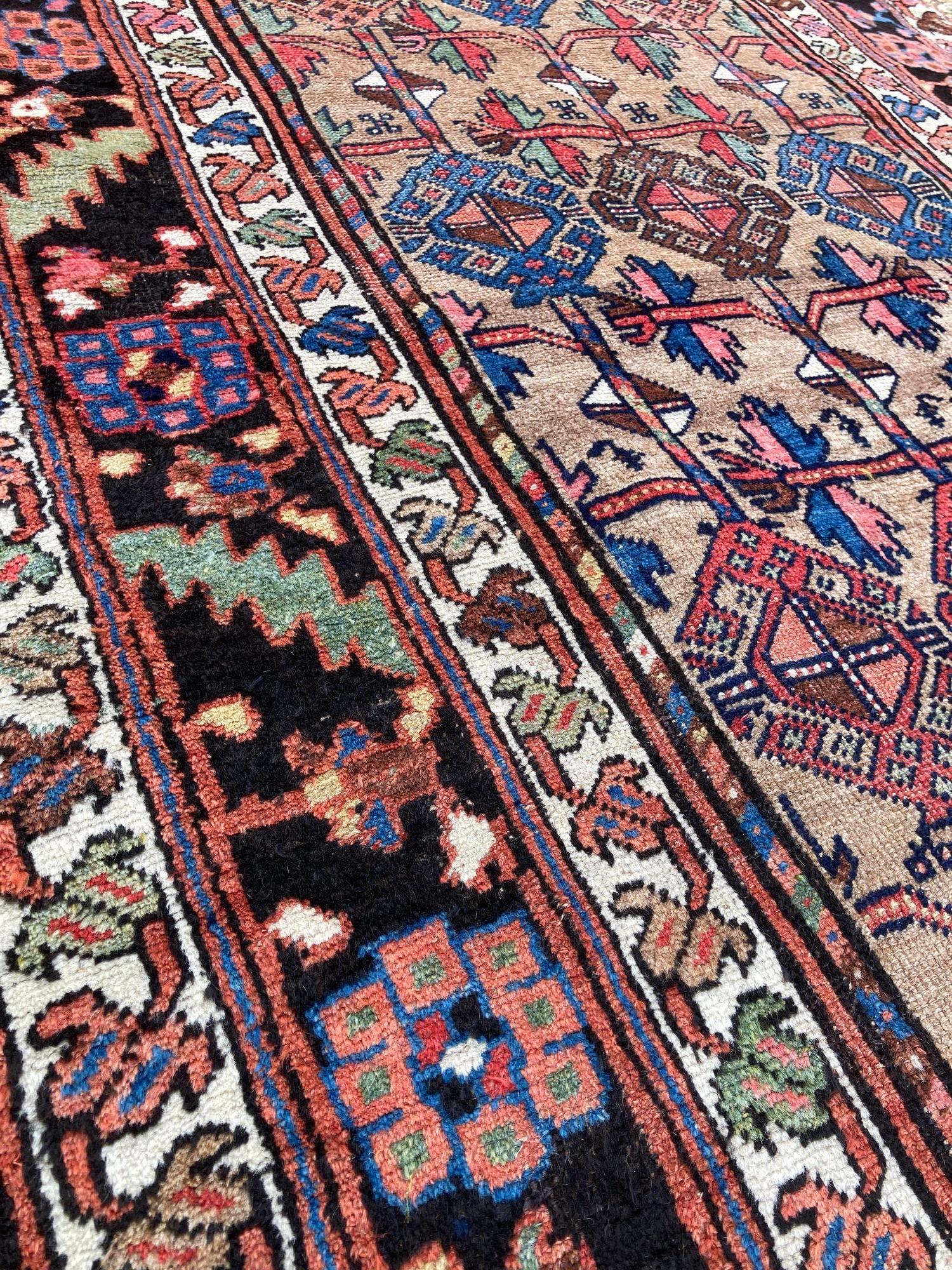 Tapis kurde ancien 2,12 m x 1,23 m en vente 9