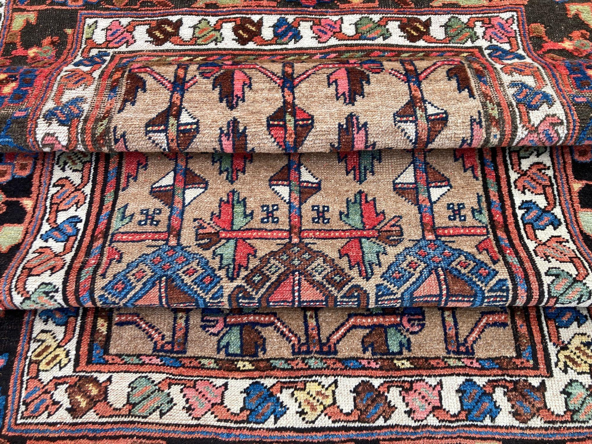 Antique Kurdish Rug 2.12m x 1.23m For Sale 10