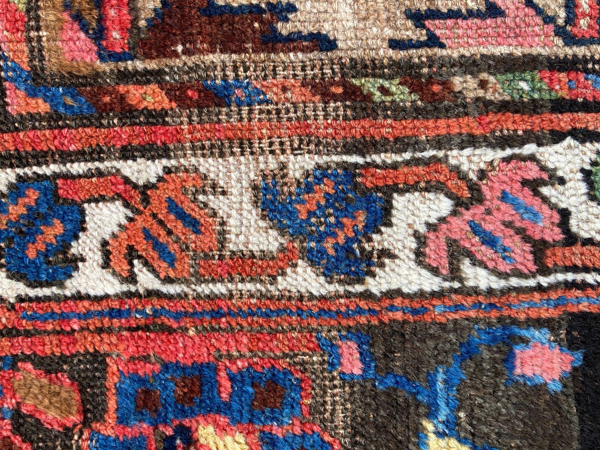 Alfombra kurda antigua 2,12 m x 1,23 m en venta 13