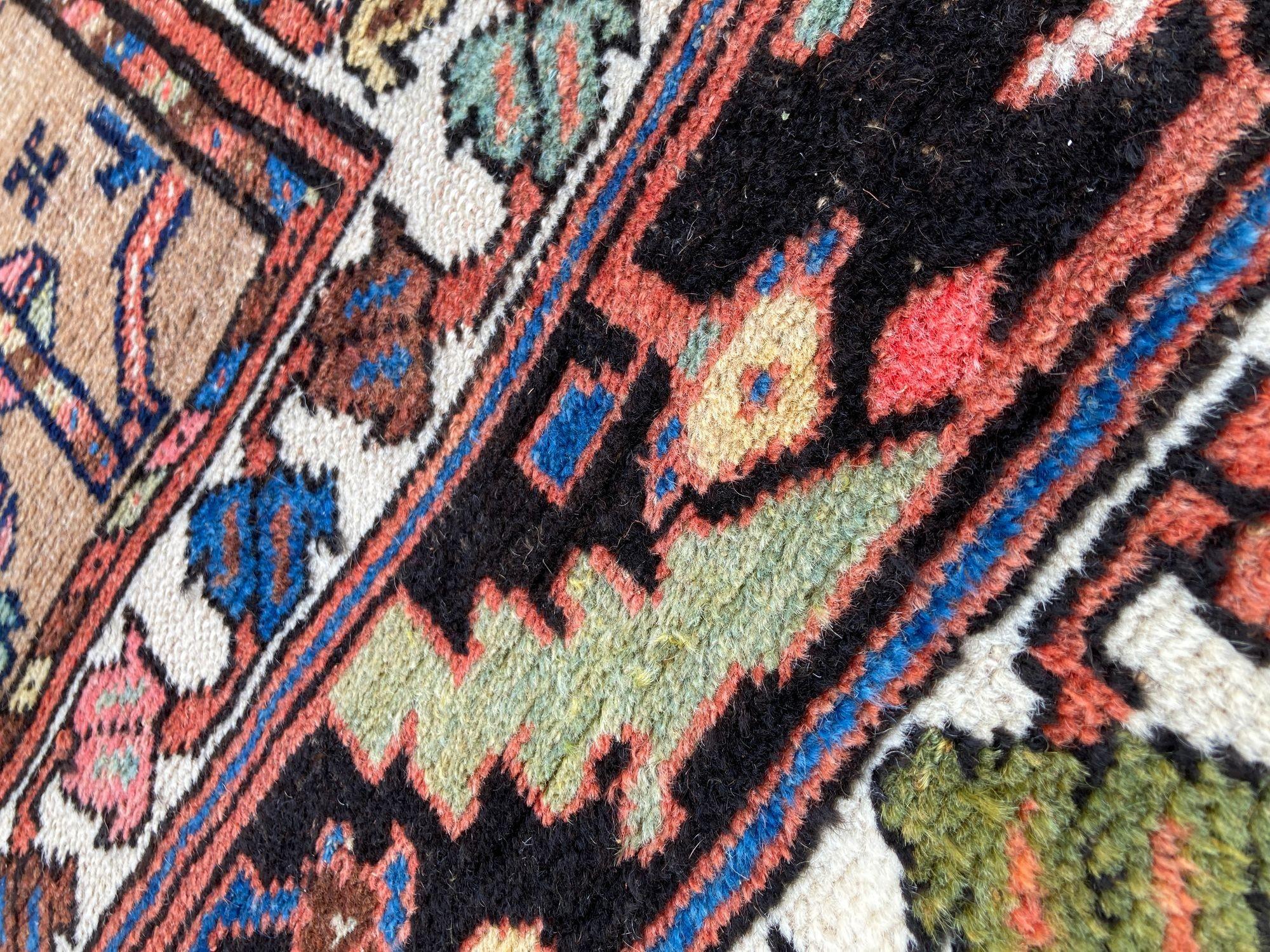 Alfombra kurda antigua 2,12 m x 1,23 m en venta 14