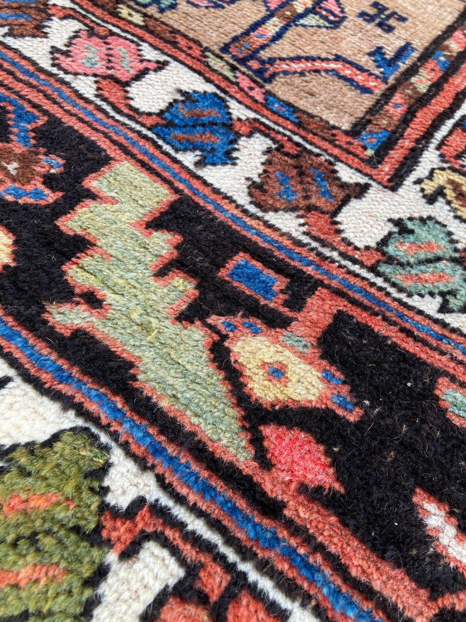 Antique Kurdish Rug 2.12m x 1.23m For Sale 14