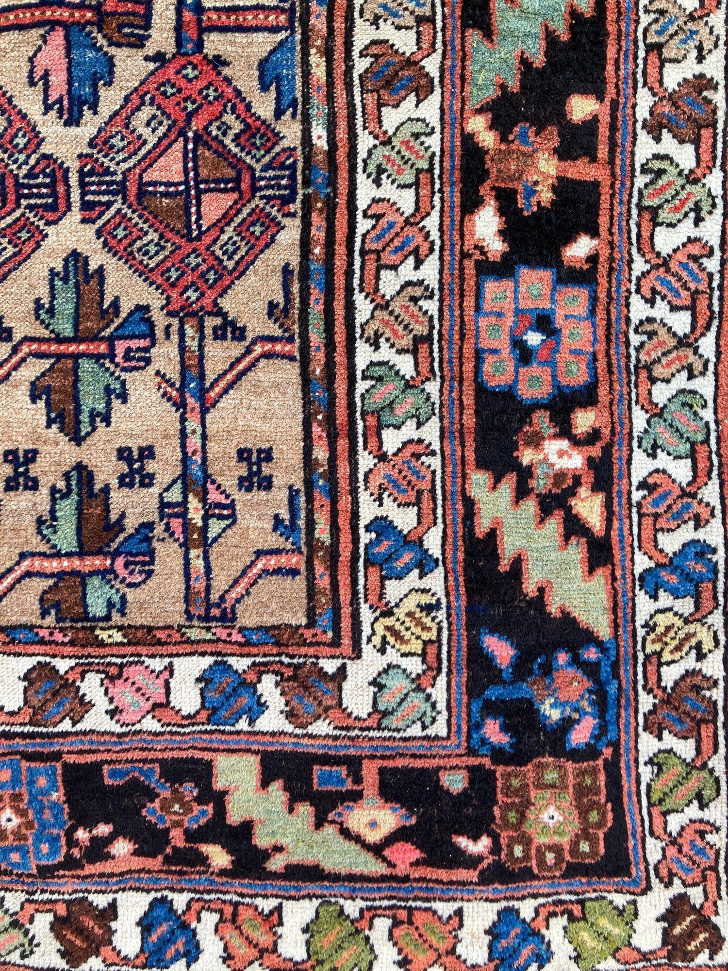 Alfombra kurda antigua 2,12 m x 1,23 m en venta 2