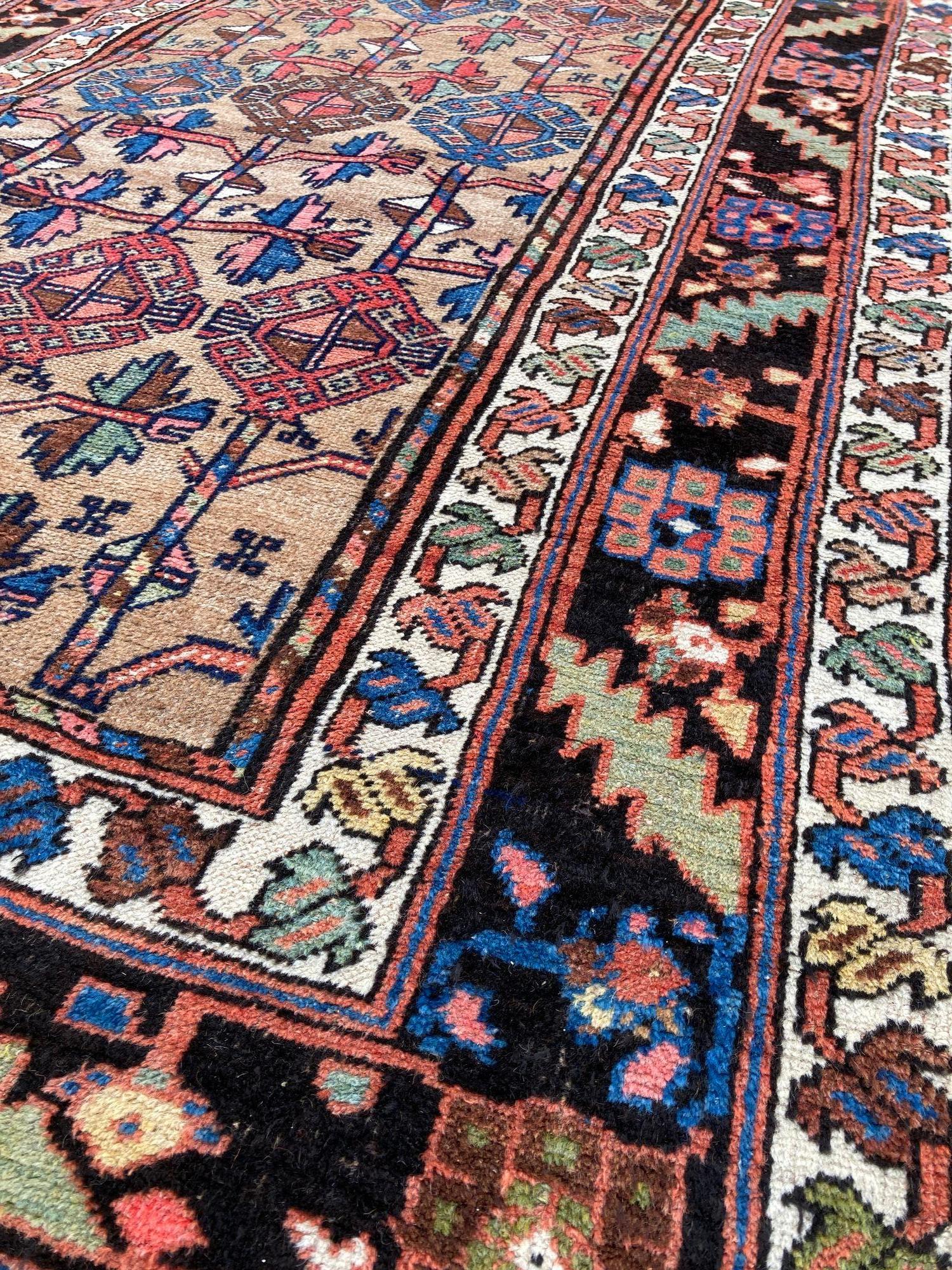 Tapis kurde ancien 2,12 m x 1,23 m en vente 4