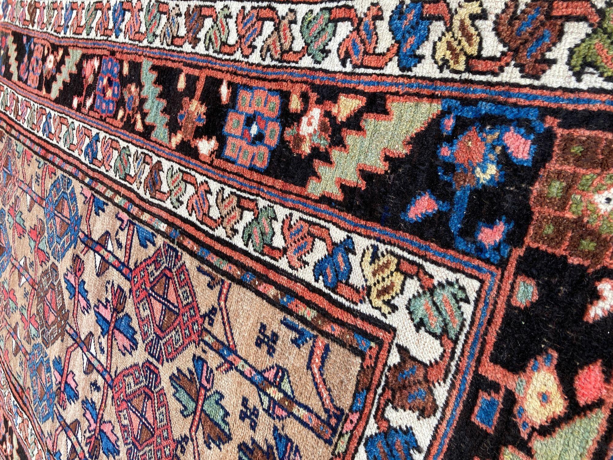 Alfombra kurda antigua 2,12 m x 1,23 m en venta 4