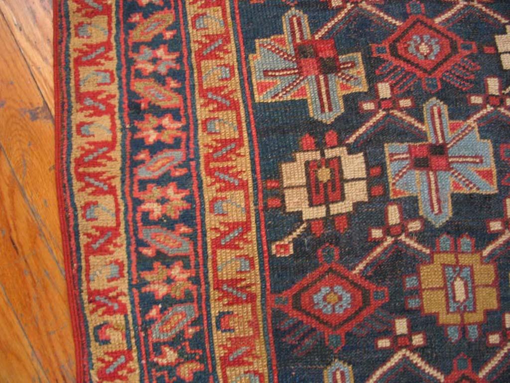 Wool 19th Century W. Persian Kurdish Carpet ( 2'6