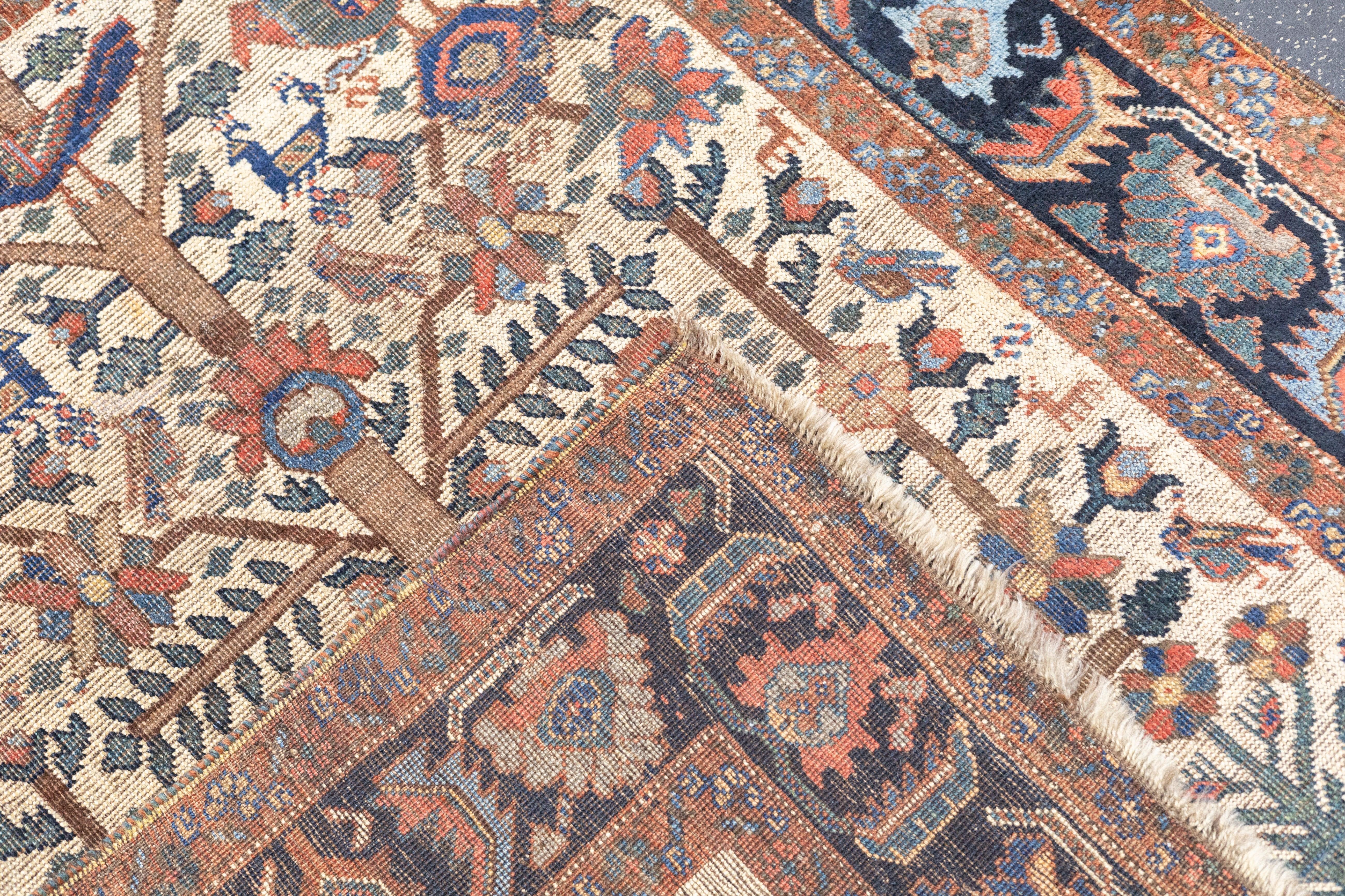 Antique Kurdish Rug 3'11'' x 5'0
