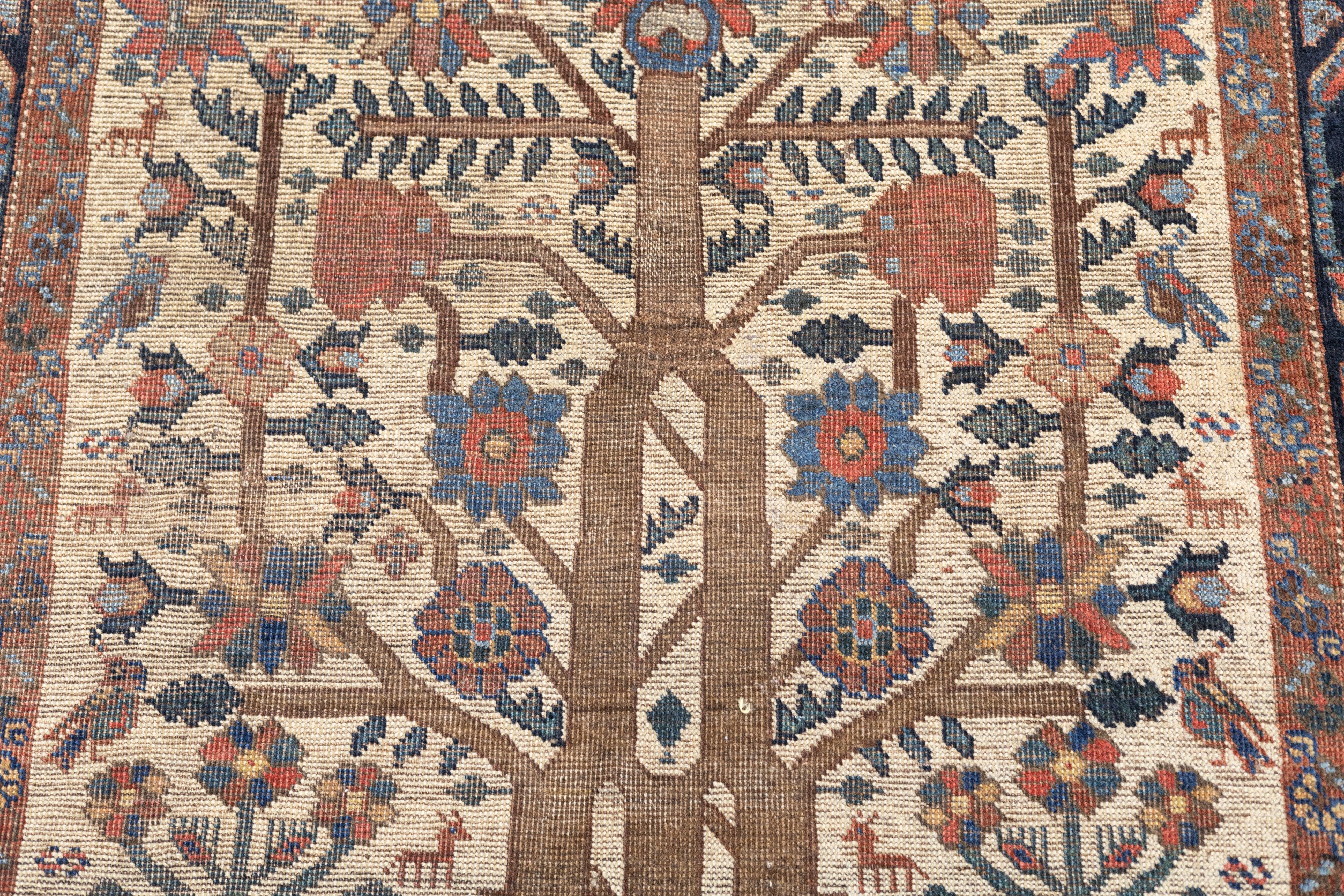 Antique Kurdish Rug 3'11'' x 5'0