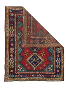 Antique Kurdish Rug 3'3'' x 4'1''