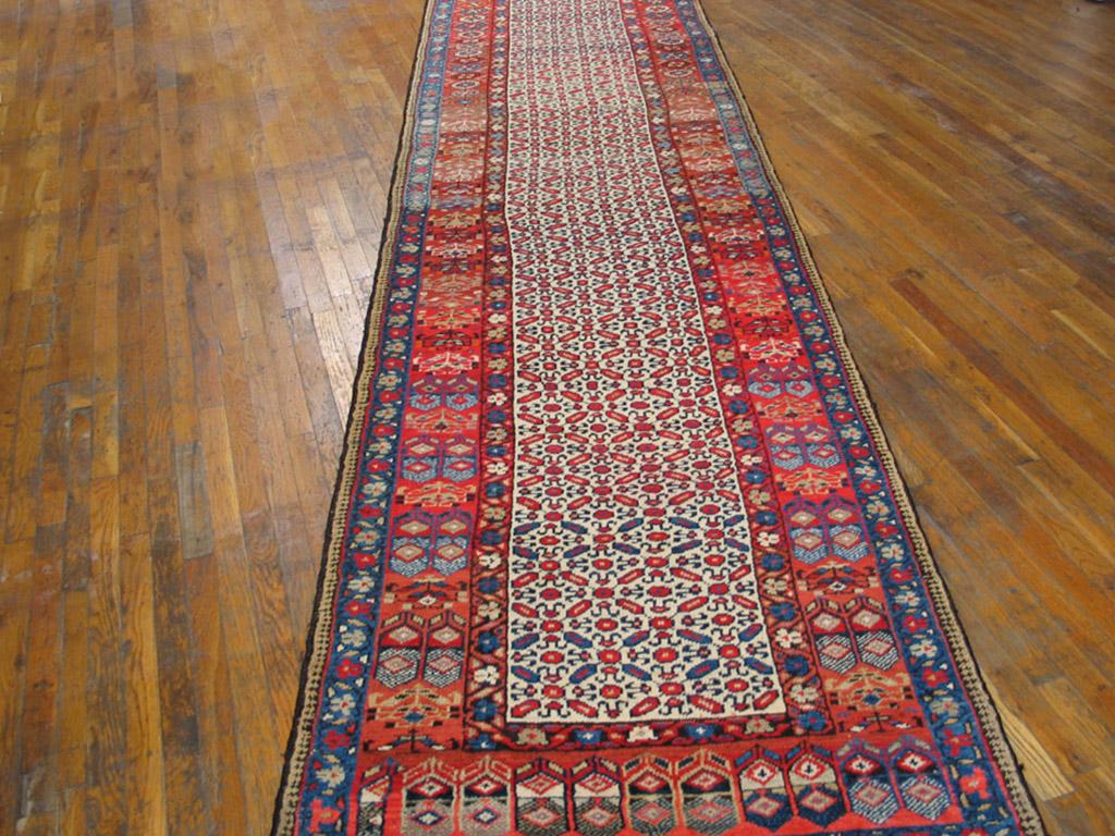 Hand-Knotted Antique Kurdish Rug For Sale