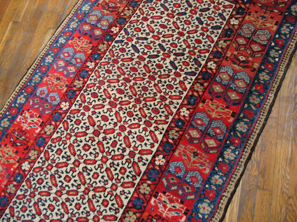 Antique Kurdish Rug In Good Condition For Sale In New York, NY