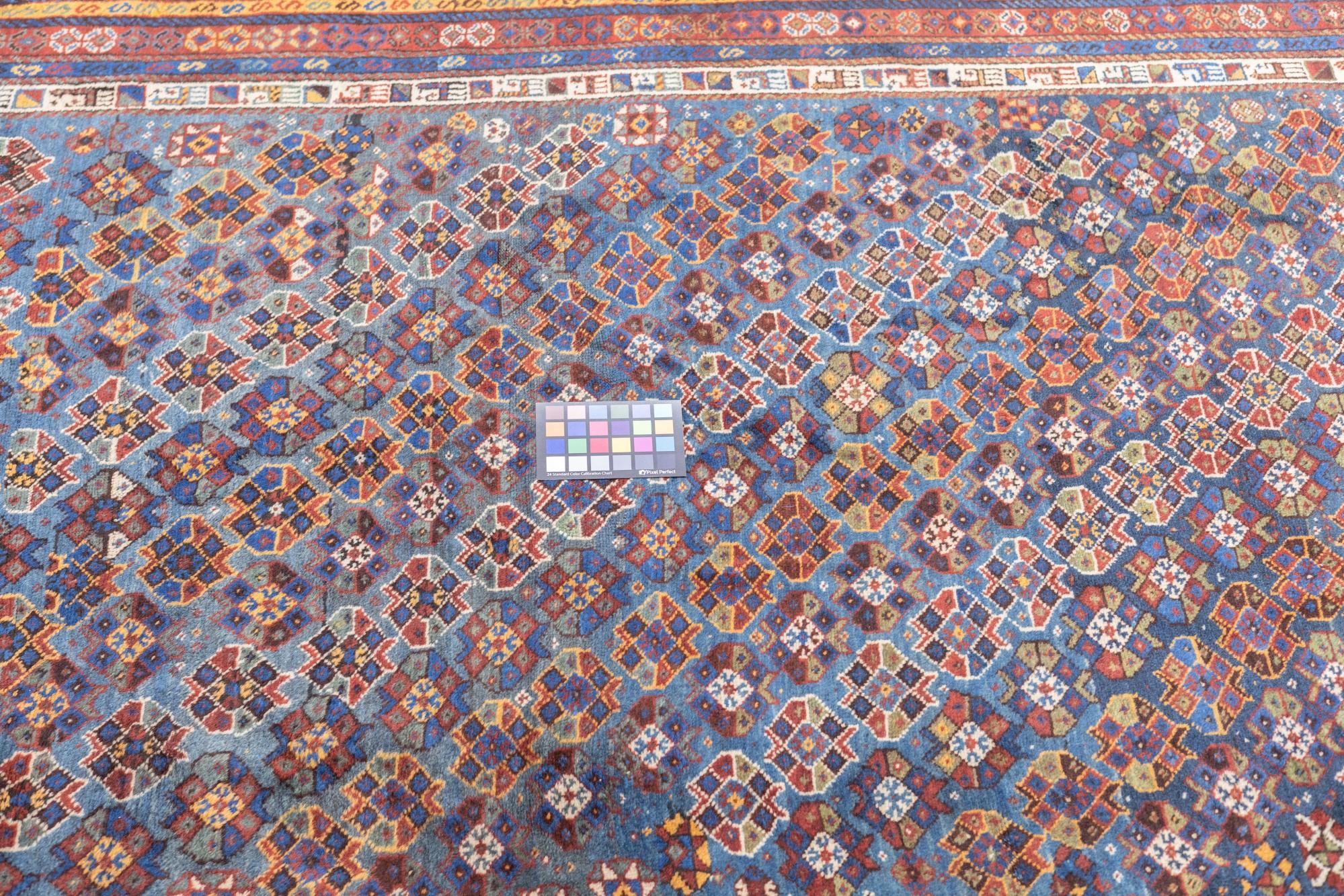 Antique Kurdish Rug 5'3'' x 8'3'' For Sale 4