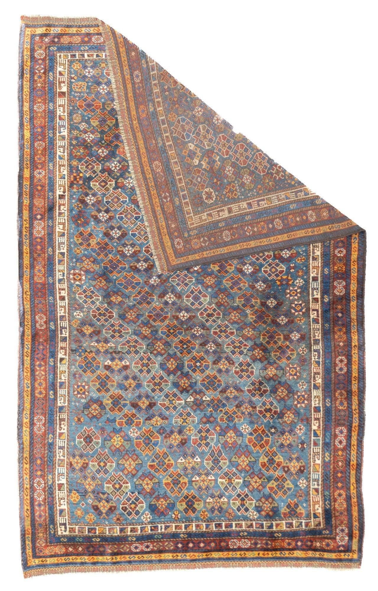 Antique Kurdish Rug 5'3'' x 8'3''. 