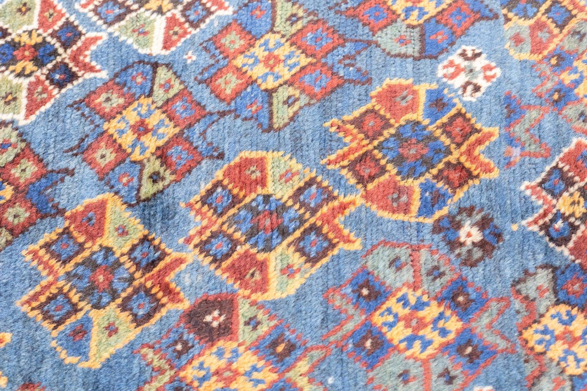 Wool Antique Kurdish Rug 5'3'' x 8'3'' For Sale