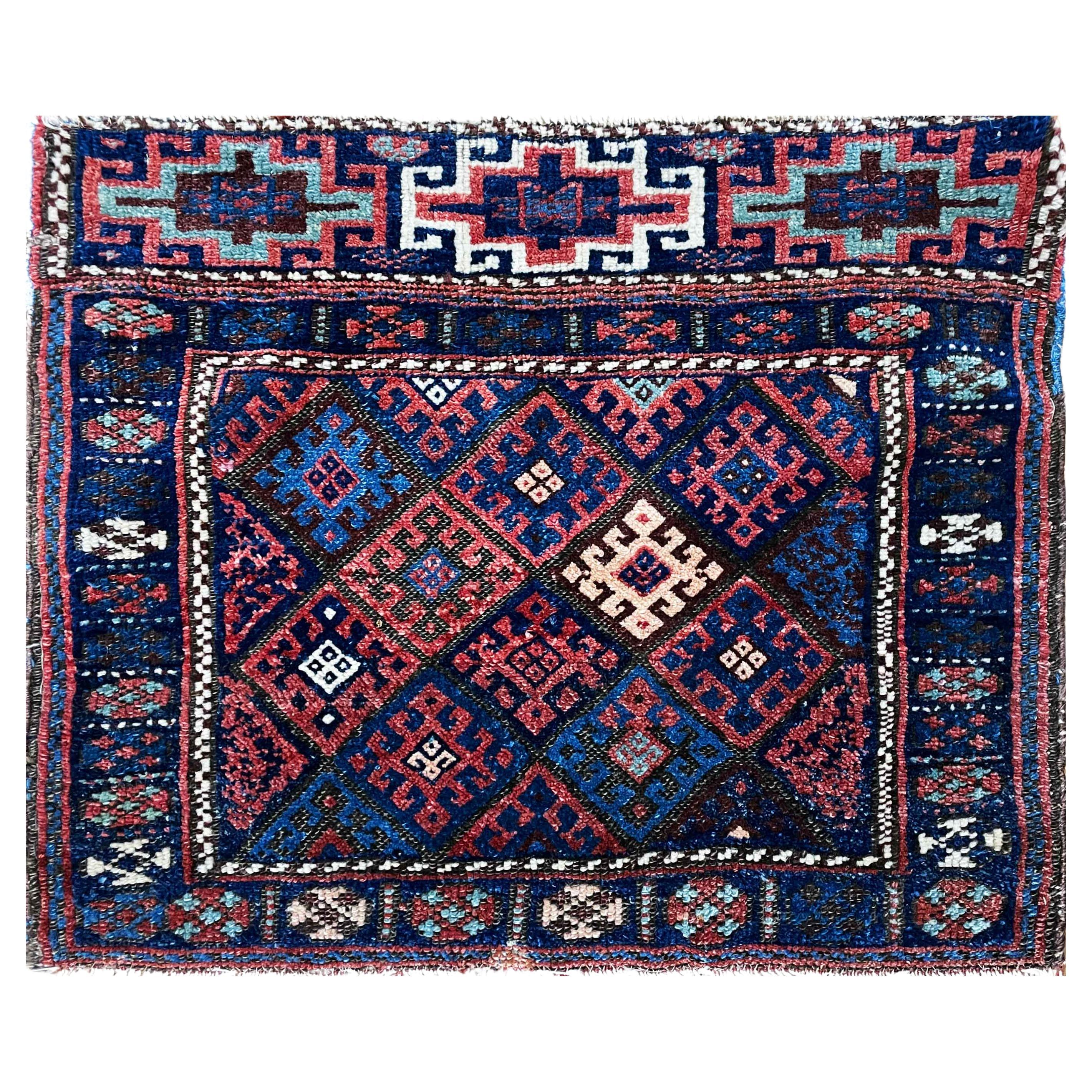 Antique Kurdish Rug/Bag Jaff c-1900's