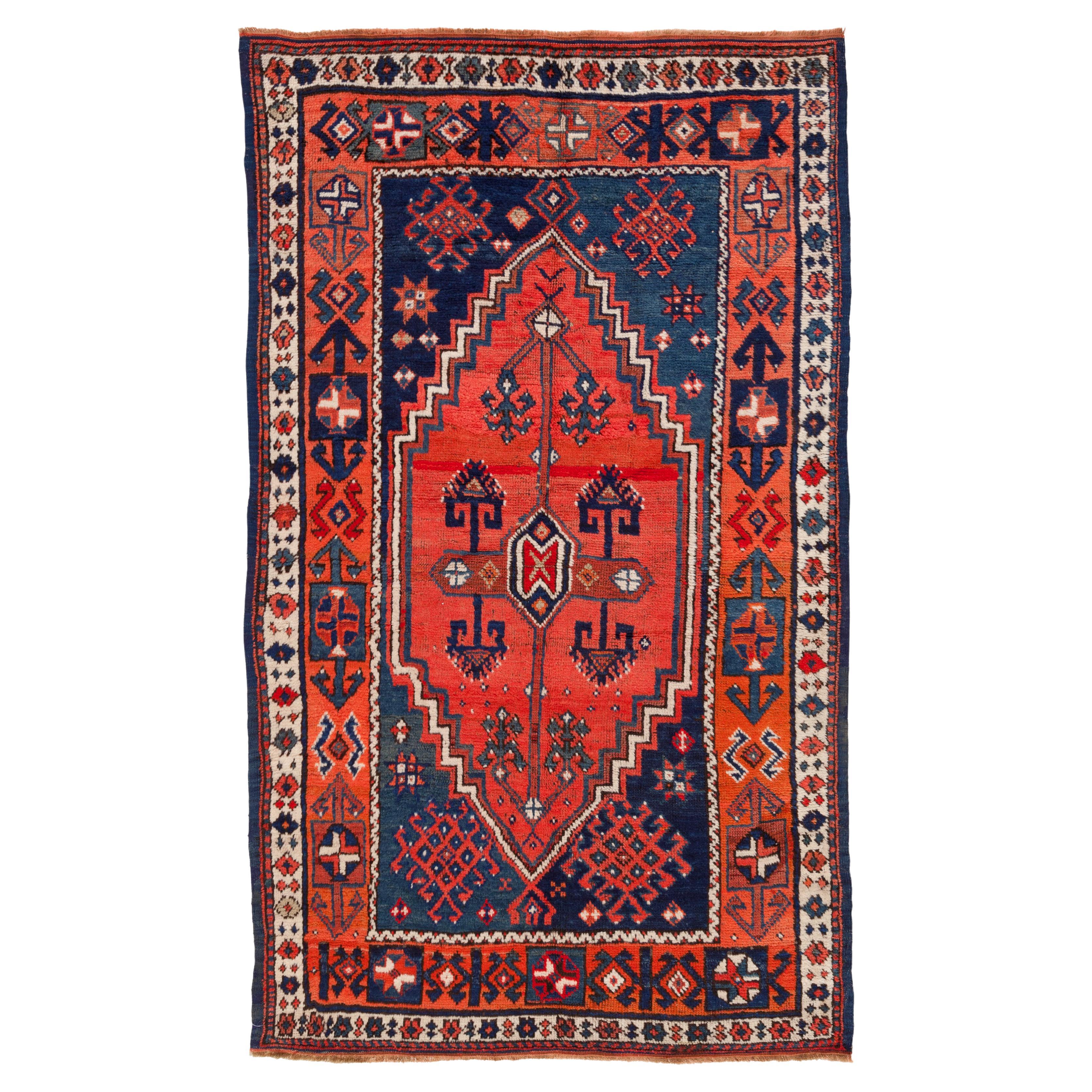 Antique Kurdish Rug Eastern Anatolian Turkish Carpet For Sale