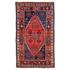 Antique Kurdish Rug Eastern Anatolian Turkish Carpet