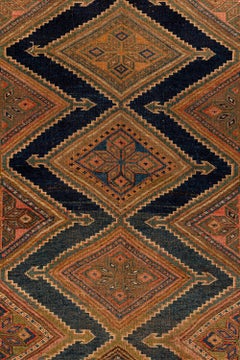 Antiker kurdischer Teppich Läufer