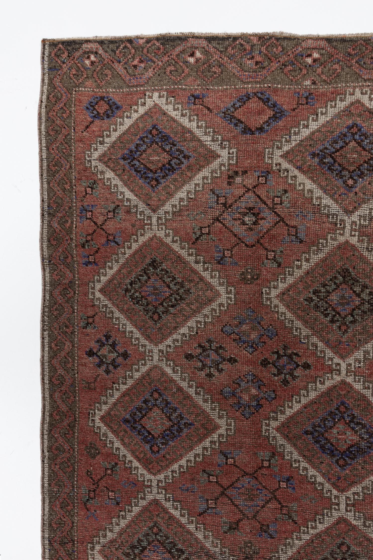 Persian Antique Kurdish Rug For Sale