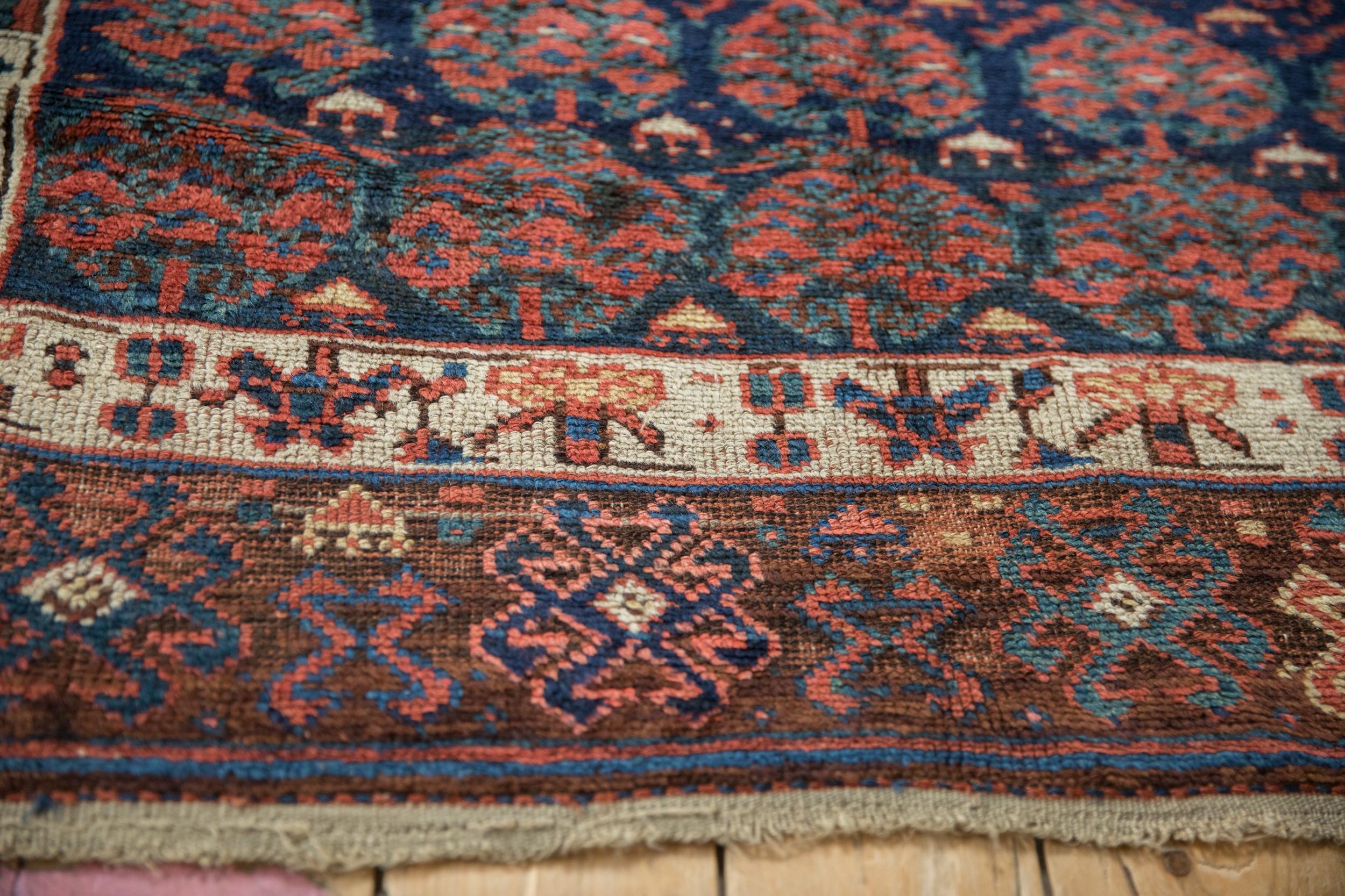 Antique Kurdish Rug In Good Condition For Sale In Katonah, NY