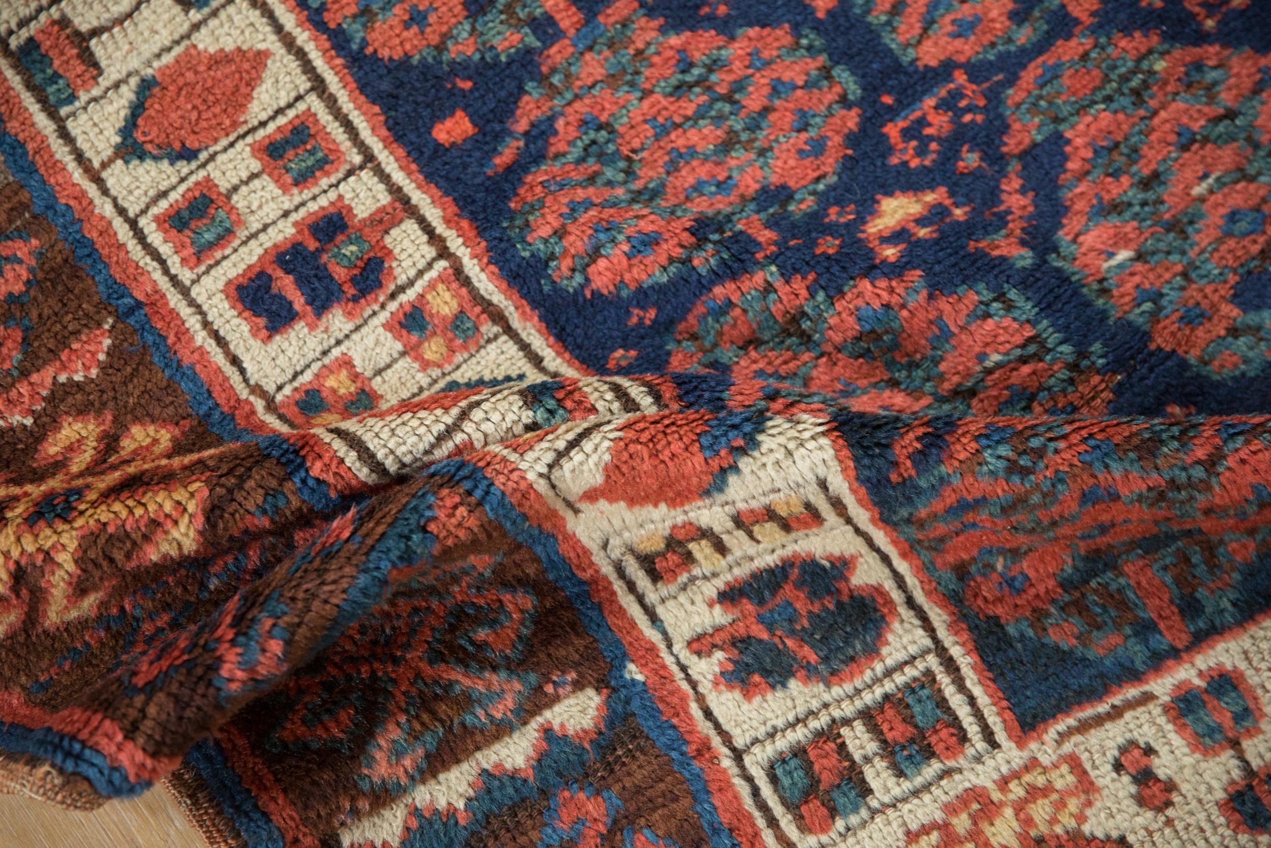 Late 19th Century Antique Kurdish Rug For Sale