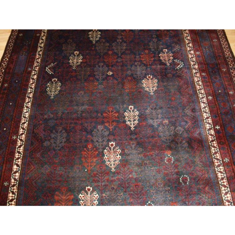 Antiker kurdischer Teppich mit Allover-Schrub-Design, um 1890 (Türkisch) im Angebot