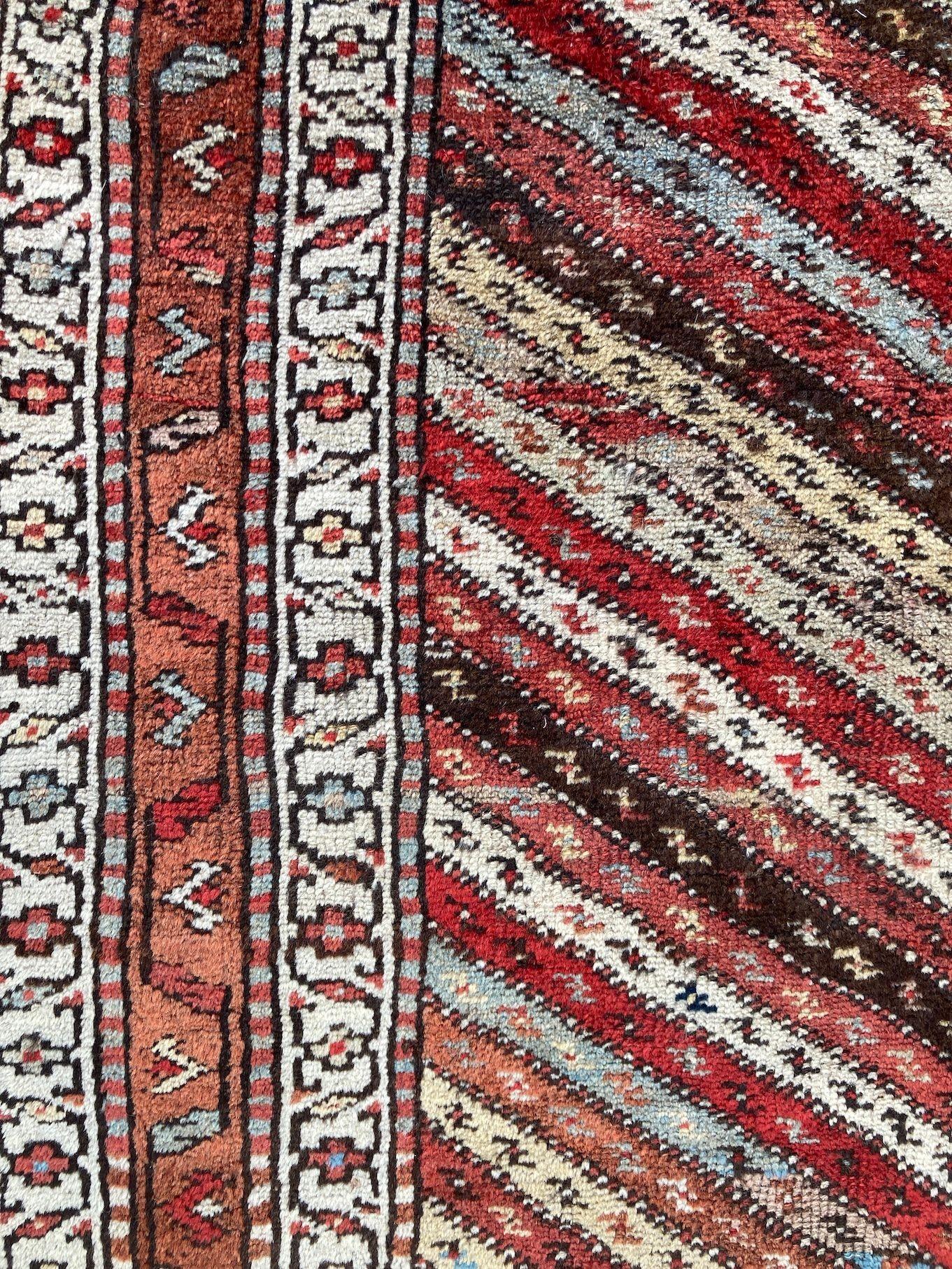 Corridore antico curdo 2,63 m x 1,09 m in vendita 8