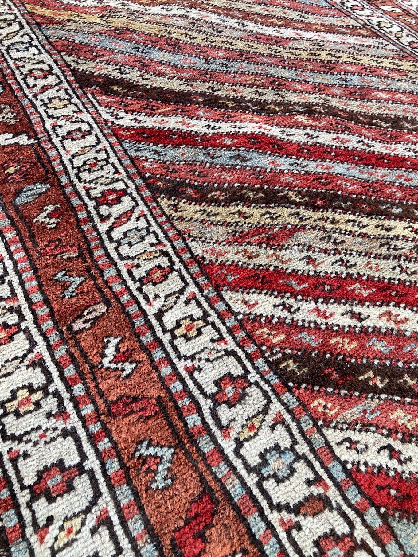 Corridore antico curdo 2,63 m x 1,09 m in vendita 10