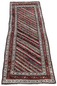 Antique Kurdish Runner 2.63m x 1.09m