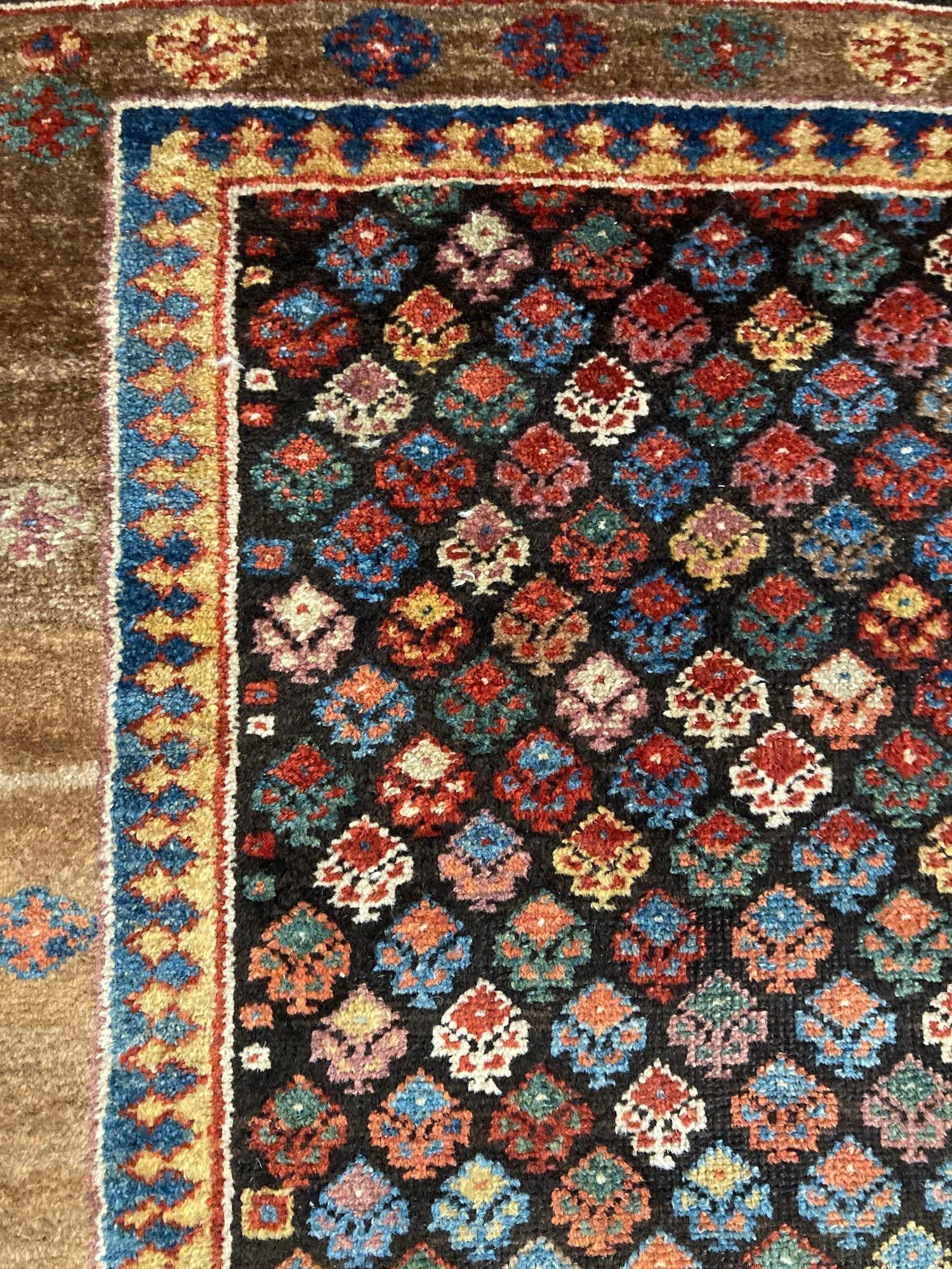 Antique Kurdish Runner 2.97m x 0.93m For Sale 7