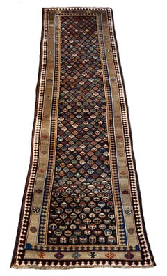 Antique Kurdish Runner 2.97m x 0.93m