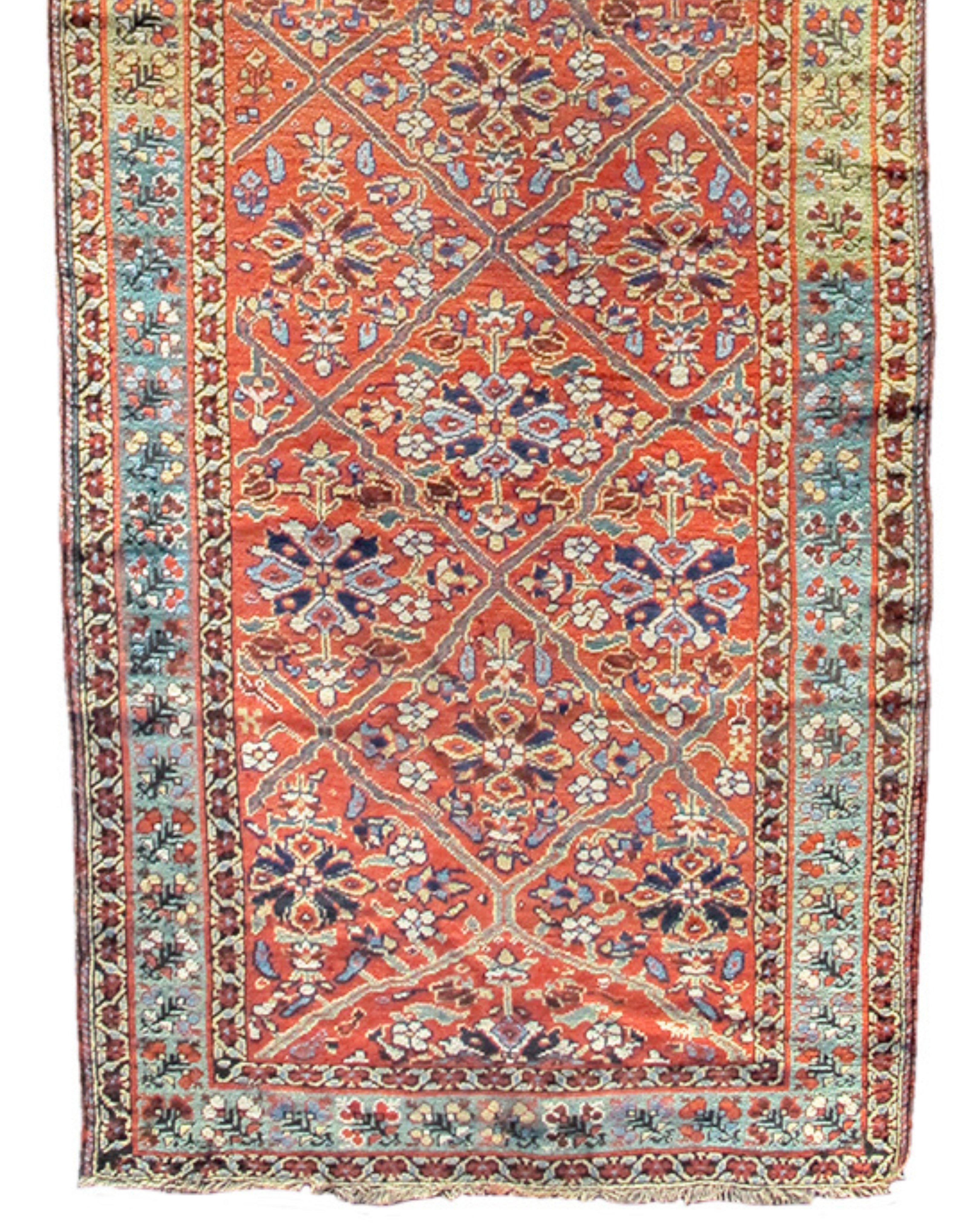 Antique Kurdish Runner, 19th Century In Excellent Condition For Sale In San Francisco, CA