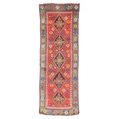 Used Kurdish Runner Rug, c. 1900