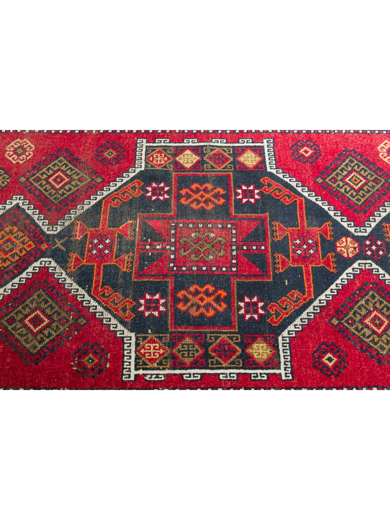 20th Century Antique Kurdish Runner Rug - Eastern Anatolian Turkish Carpet For Sale