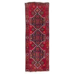 Antique Kurdish Runner Rug - Eastern Anatolian Turkish Carpet