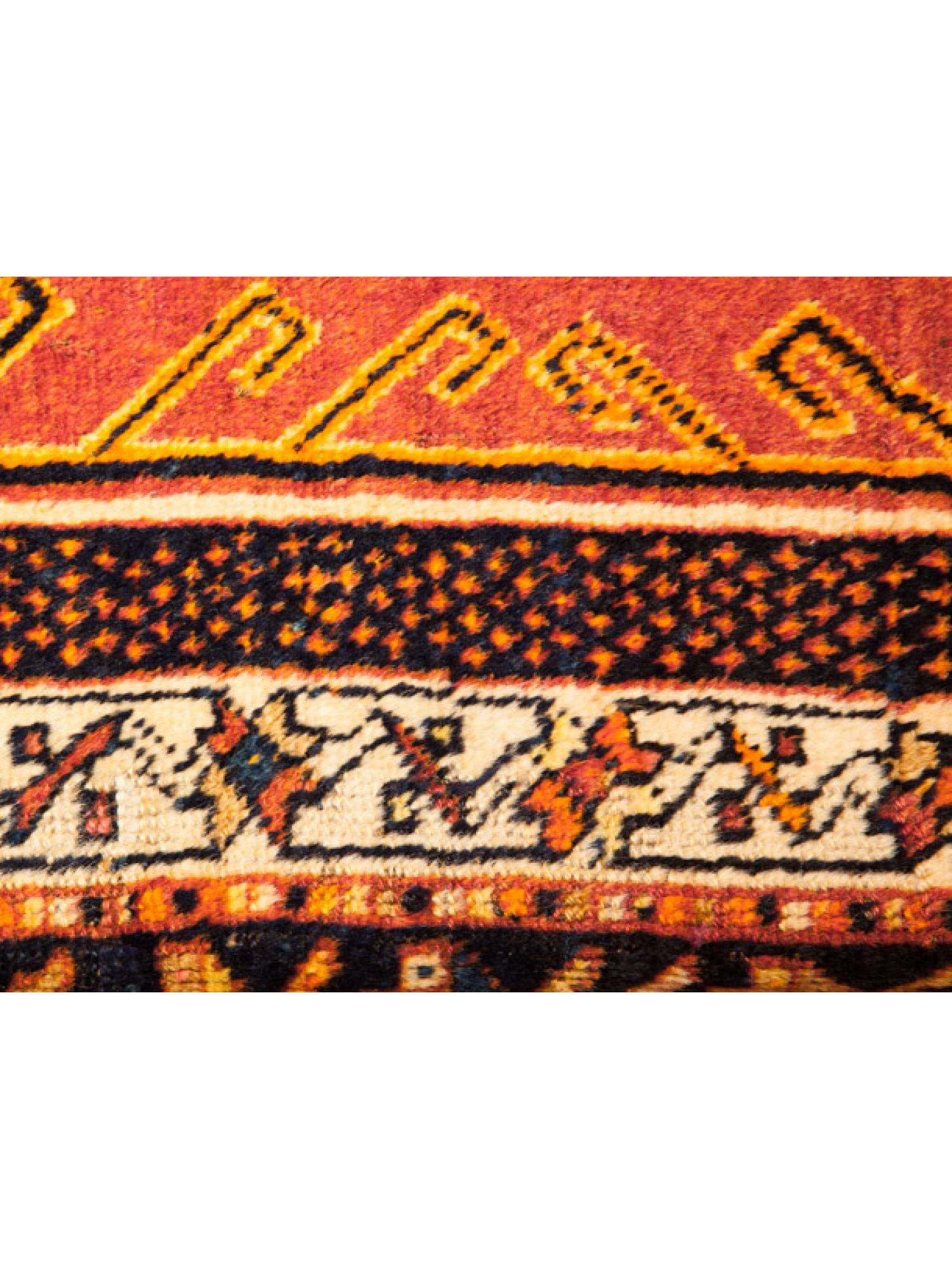 Antique Kurdish Runner Rug, Eastern Anatolian Turkish Carpet Multi Medallion In Good Condition For Sale In Tokyo, JP
